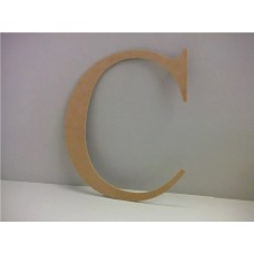 40cm mdf Letters C